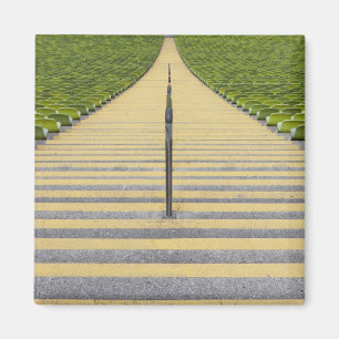 Íman Escadaria do estádio entre fileiras de assentos