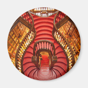 Íman Escadaria vermelha ornamentada, Portugal