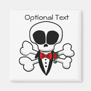 Íman Escala do crânio totalmente personalizável