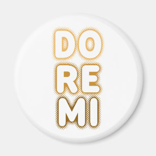 Íman Escala Musical Do Re Mi
