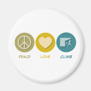 Íman Escalada do amor da paz