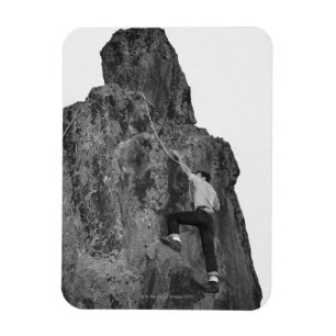 Íman Escalada do homem
