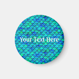 Íman Escalas Azuis de Aqua de Queda