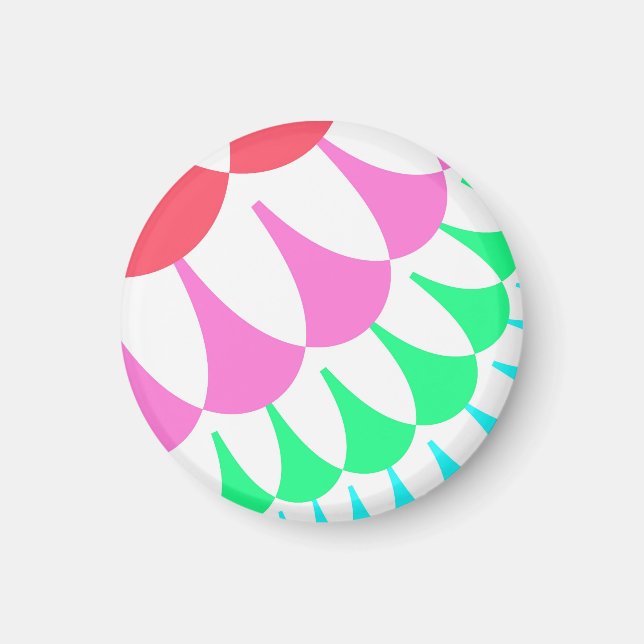 Íman Escalas brancas do arco-íris (Frente)