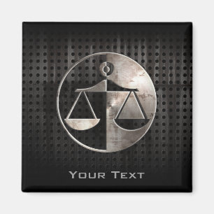 Íman Escalas de Justiça Enroscadas