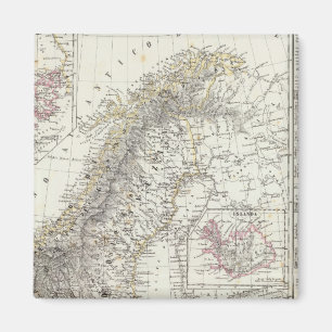 Íman Escandinávia, Suecia, Noruega