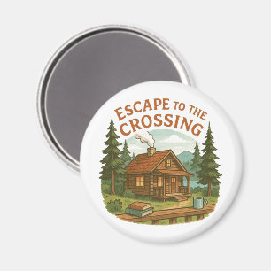 Íman ESCAPE PARA A CROSSING Maggie Sullivan Cozy Cabin