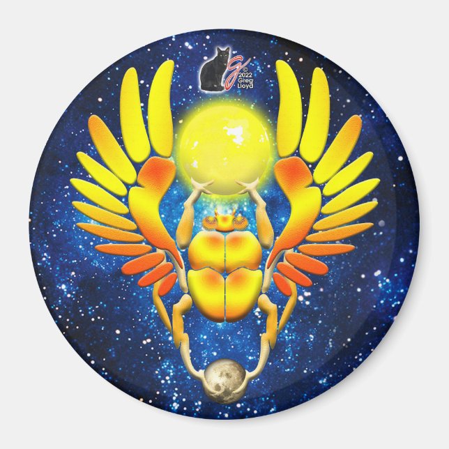 Íman Escaravelho (Frente)