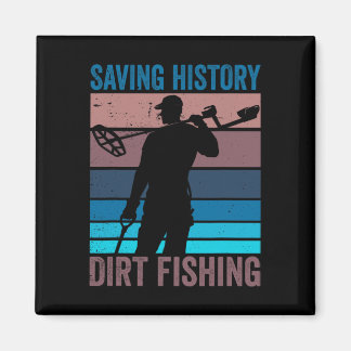 Íman Escavando História Pesca de Terra Hob