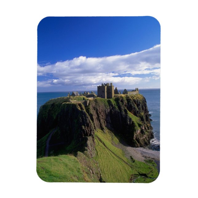 Íman Escócia, Aberdeen. Castelo de Dunnotar. (Vertical)