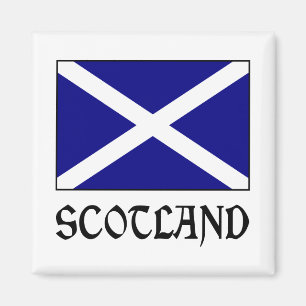 Íman Escócia e Bandeira Escocesa