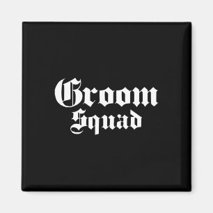 Íman Escola Antiga do Groom Squad - Festa de Solteiro -