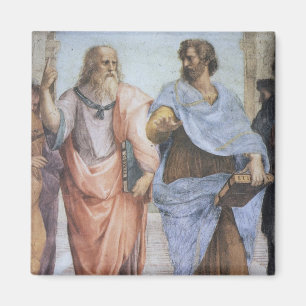 Íman Escola de Atenas (detalhe - Plato & Aristotle)