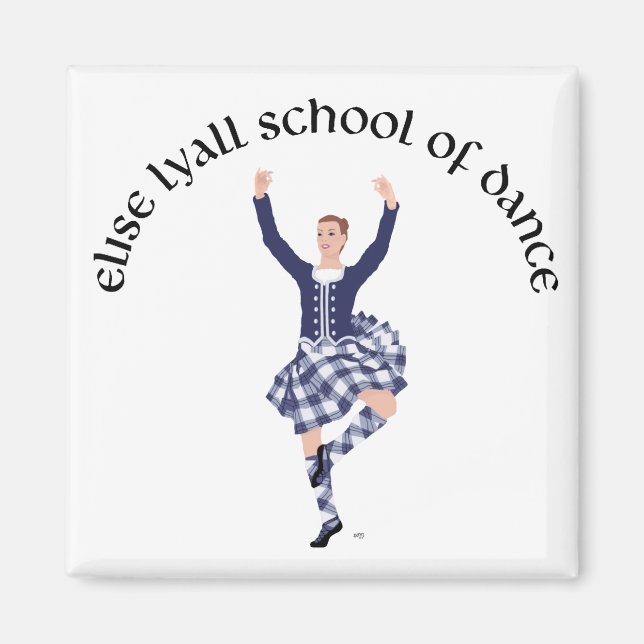 Íman Escola de Dança CUSTOM Elise Lyall (Frente)