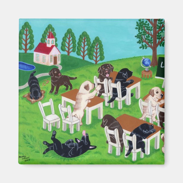 Íman Escola Labrador (Frente)