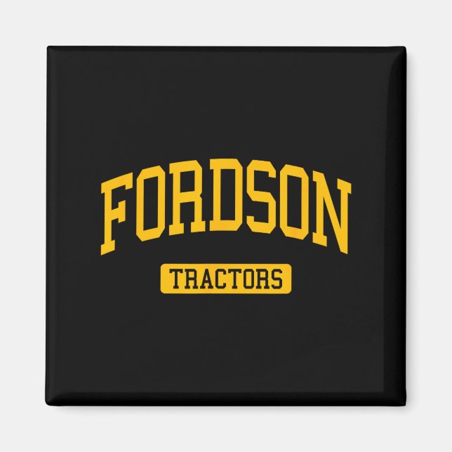 Íman Escola secundária Fordson hs dearborn mi esportes  (Frente)