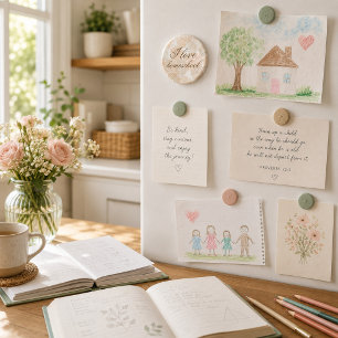 Íman Escolas de casa de flores castanhas
