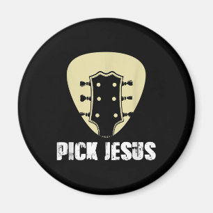 Íman Escolha Jesus Músico Religioso Presente Ideia Viol