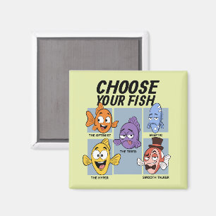 Íman Escolha Seu Peixe Peixe Engraçado