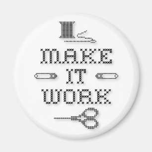 Íman Escolha sua cor de fundo