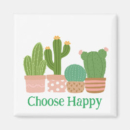 Íman Escolher magneta floral feliz