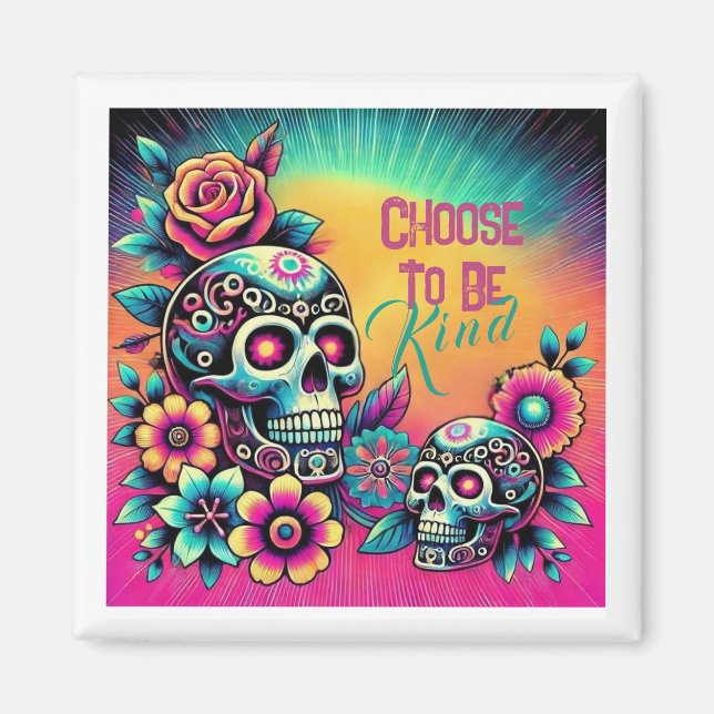 Íman Escolher para ser gentil (Frente)