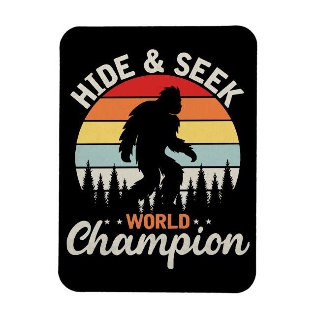 Íman Esconde-Se E Procure O Campeão Mundial (Vertical)