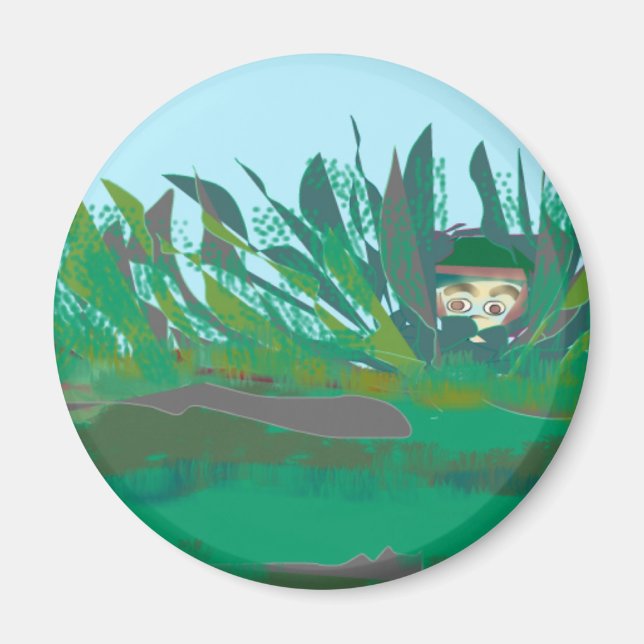 Íman esconderijo (Frente)