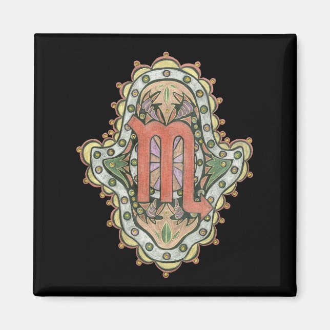 Íman Escorpião (Frente)