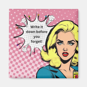 Íman Escreva-o com um ímã Pop