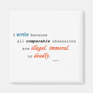 Íman Escrevo porque...