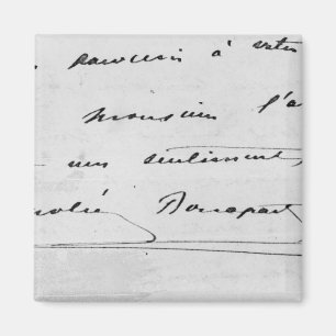 Íman Escrita e assinatura