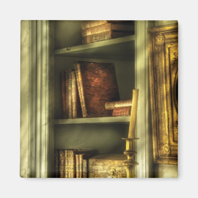 Íman Escritor - Na Biblioteca (Frente)