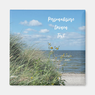 Íman Escritório marítimo da paisagem de praia