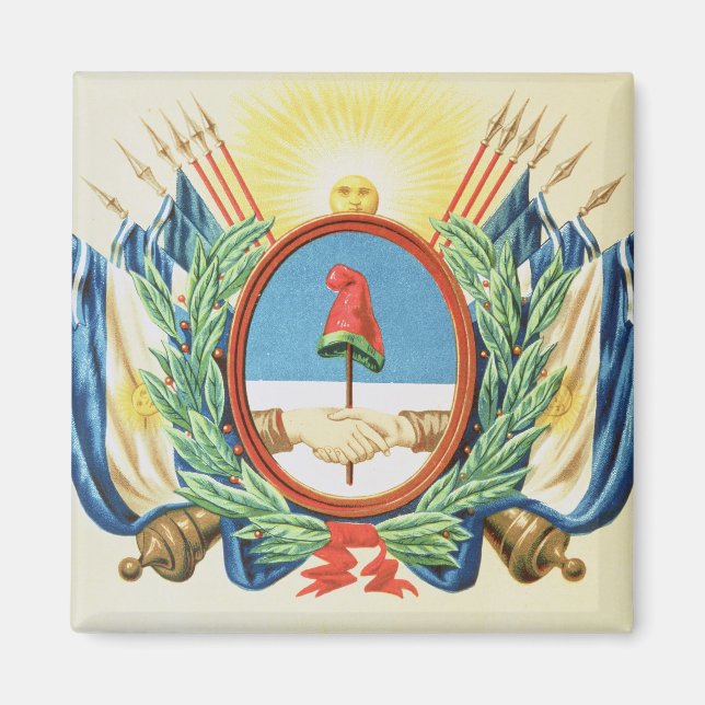 Íman Escudo da Confederação da Argentina (Frente)