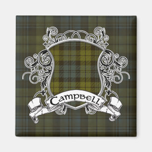 Íman Escudo de Campbell Tartan