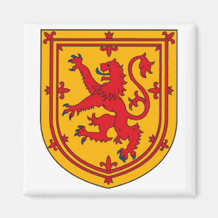 Íman Escudo do Leão Rampante da Escócia