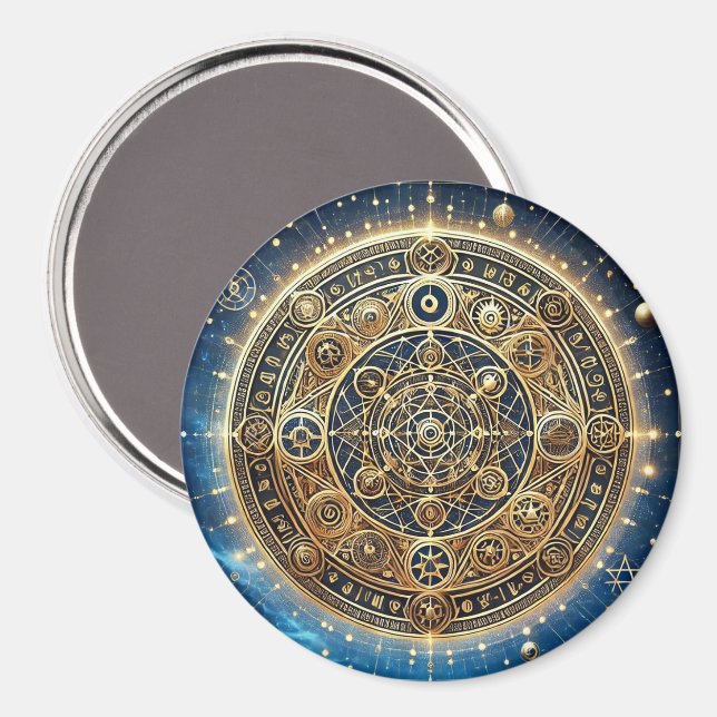 Íman Escudo do sinal de proteção contra o açambarcament (Front/Back)