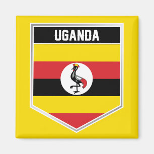 Íman Escudo do Sinalizador do Uganda