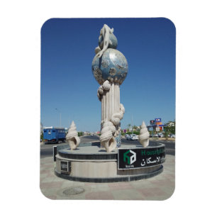 Íman Escultura aos habitantes marinhos