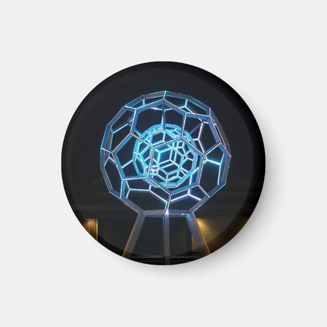 Íman Escultura Buckyball #6 Magnet (Frente)