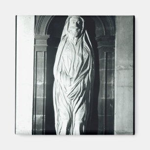 Íman Escultura de pedra de John Donne em sua saia