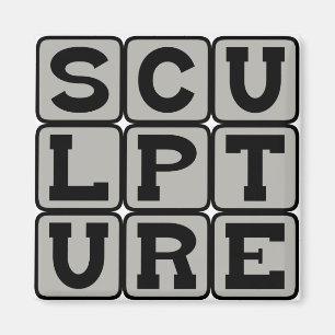 Íman Escultura, Forma de Arte Física