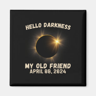 Íman Escuridão Meu Velho Amigo Eclipse Solar Eclipse 4.
