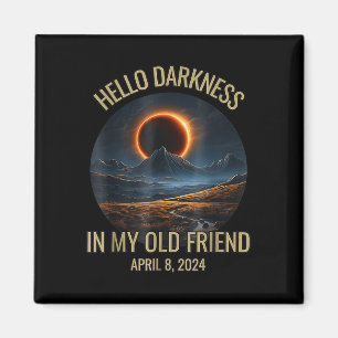 Íman Escuridão Meu Velho Amigo Engraçado Eclipse Solar
