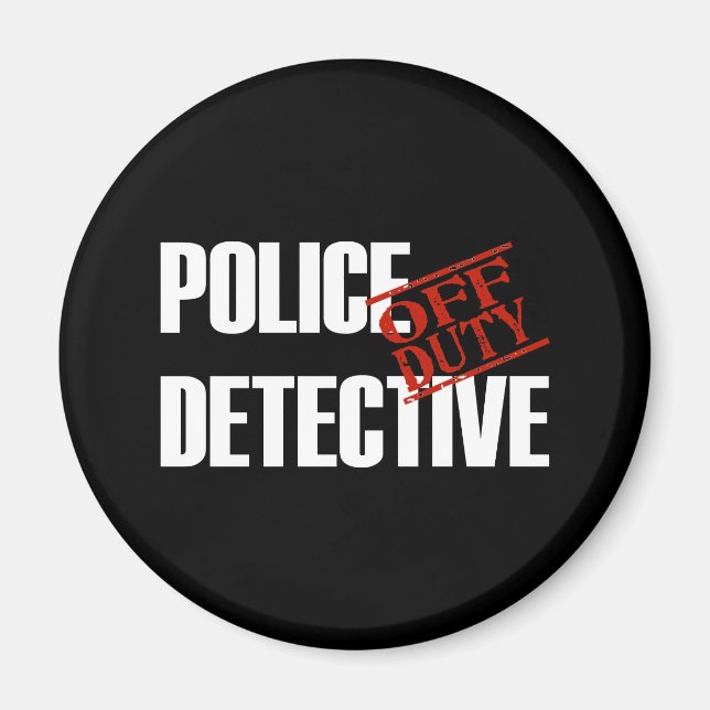 ÍMAN ESCURO DE DTCTV DE POLÍCIA FORA DE DEVER (Frente)