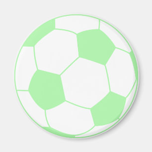 Íman Esfera de futebol do Pastel Green