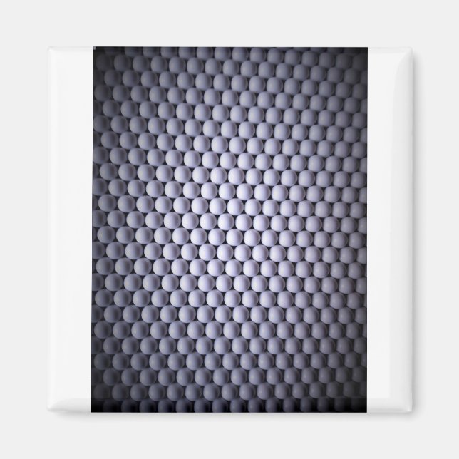 Íman Esferas brancas (Frente)