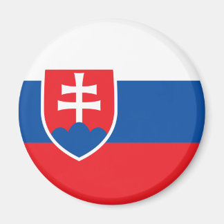 Íman Eslováquia Flag Magnet