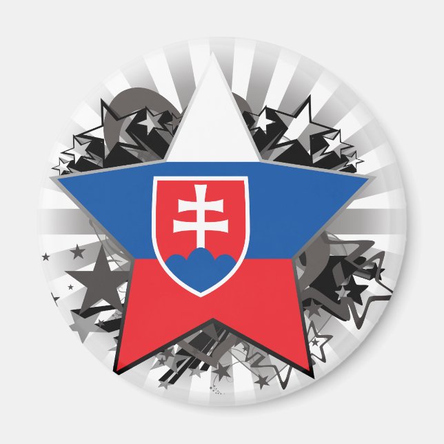 Íman Eslováquia Star (Frente)
